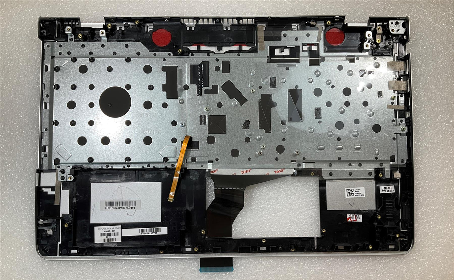 HP Pavilion 15-CC 15-CD 928507-BG1 Switzerland Swiss Backlight Keyboard Palmrest