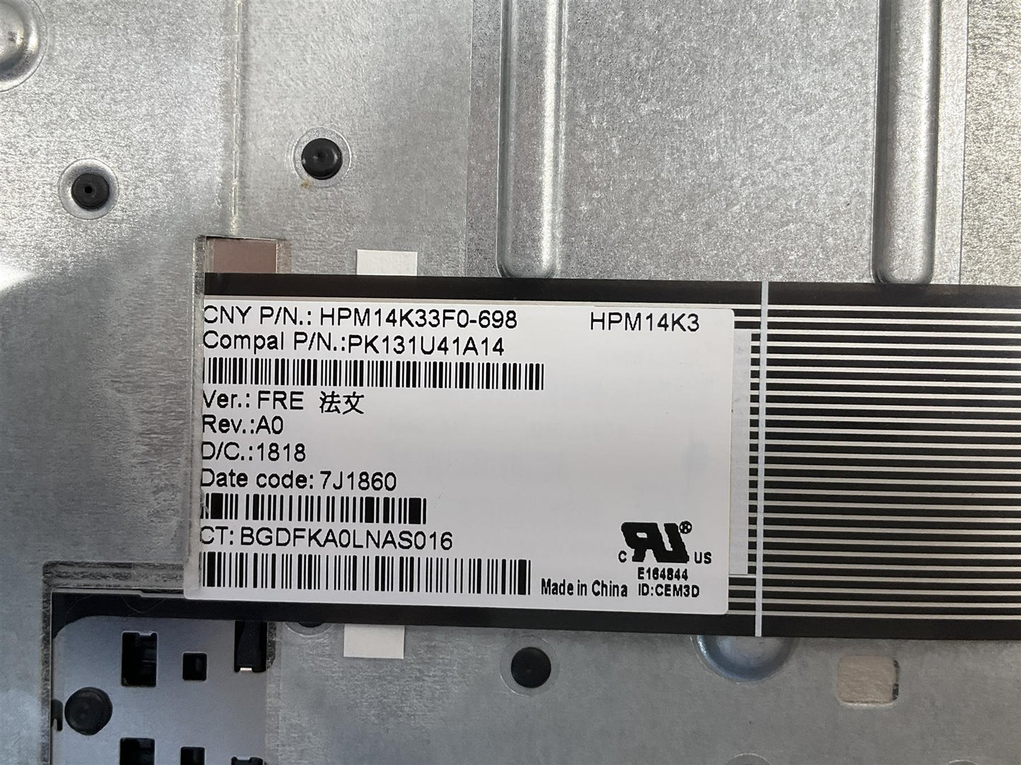 HP Stream x360 11-AA 11-AB 917069-051 917040-051 French FR Palmrest Keyboard NEW