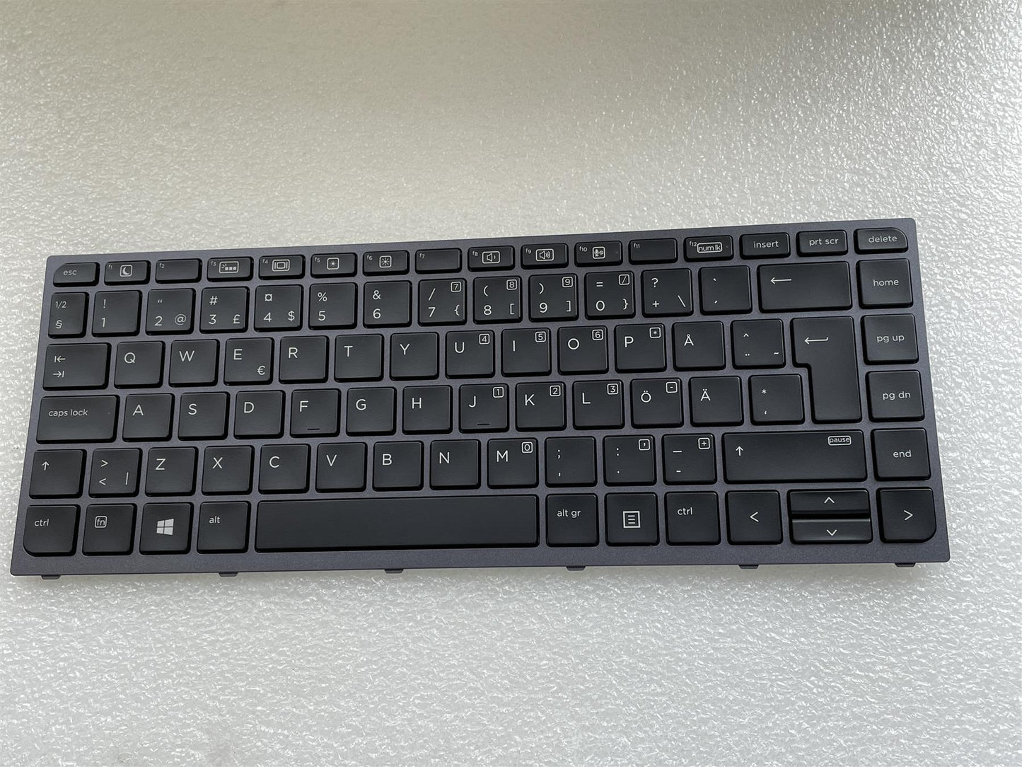 For HP ZBook Studio G3 841681-B71 Keyboard sweden Finland Genuine Original NEW