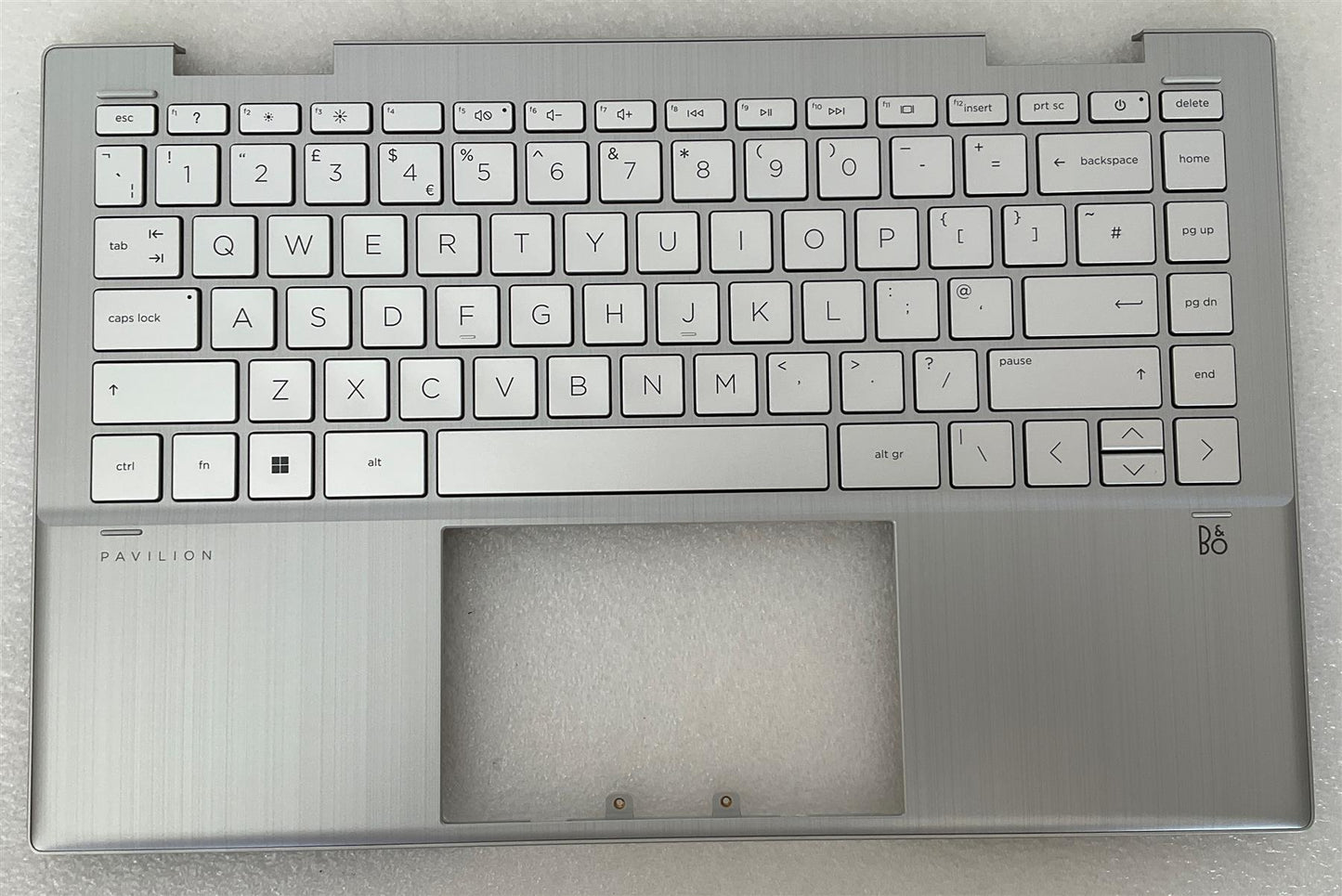 HP Pavilion x360 14-DY M49434-031 M45225-031 UK English Keyboard Palmrest NEW