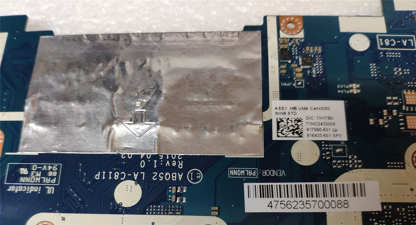 HP 250 G4 MotherBoard Mainboard 816433-501 817990-501 816433 001 ( sending 816434-001 816434-601 ) 501 601 NEW