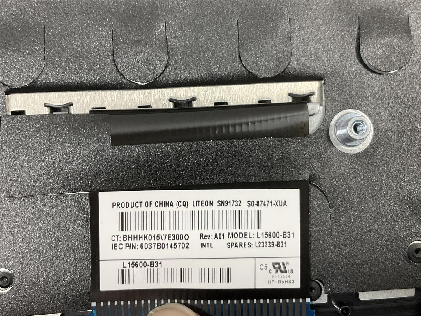 HP 14-CM 14-CK Laptop L48769-B31 L48210-B31 US International Palmrest Keyboard
