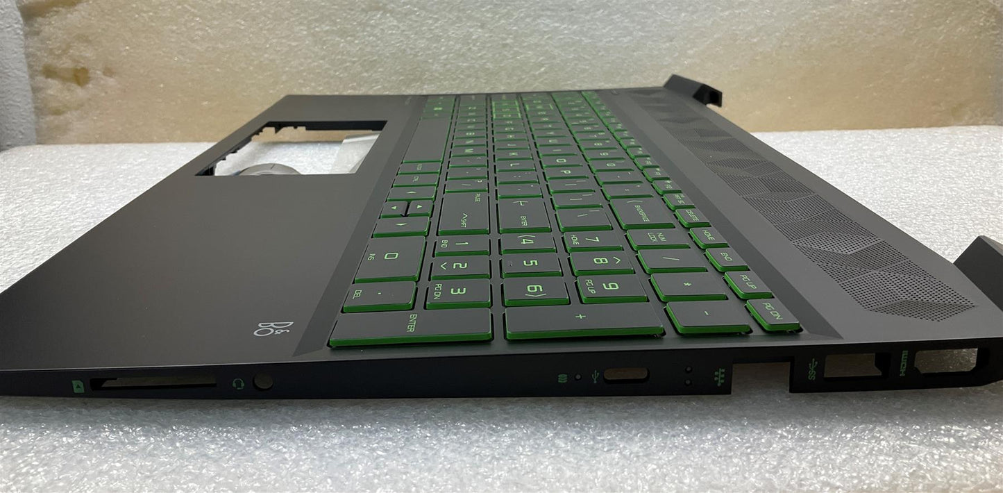 HP Pavilion Gaming 15-EC L77549-B31 L72597 US International Keyboard Palmrest