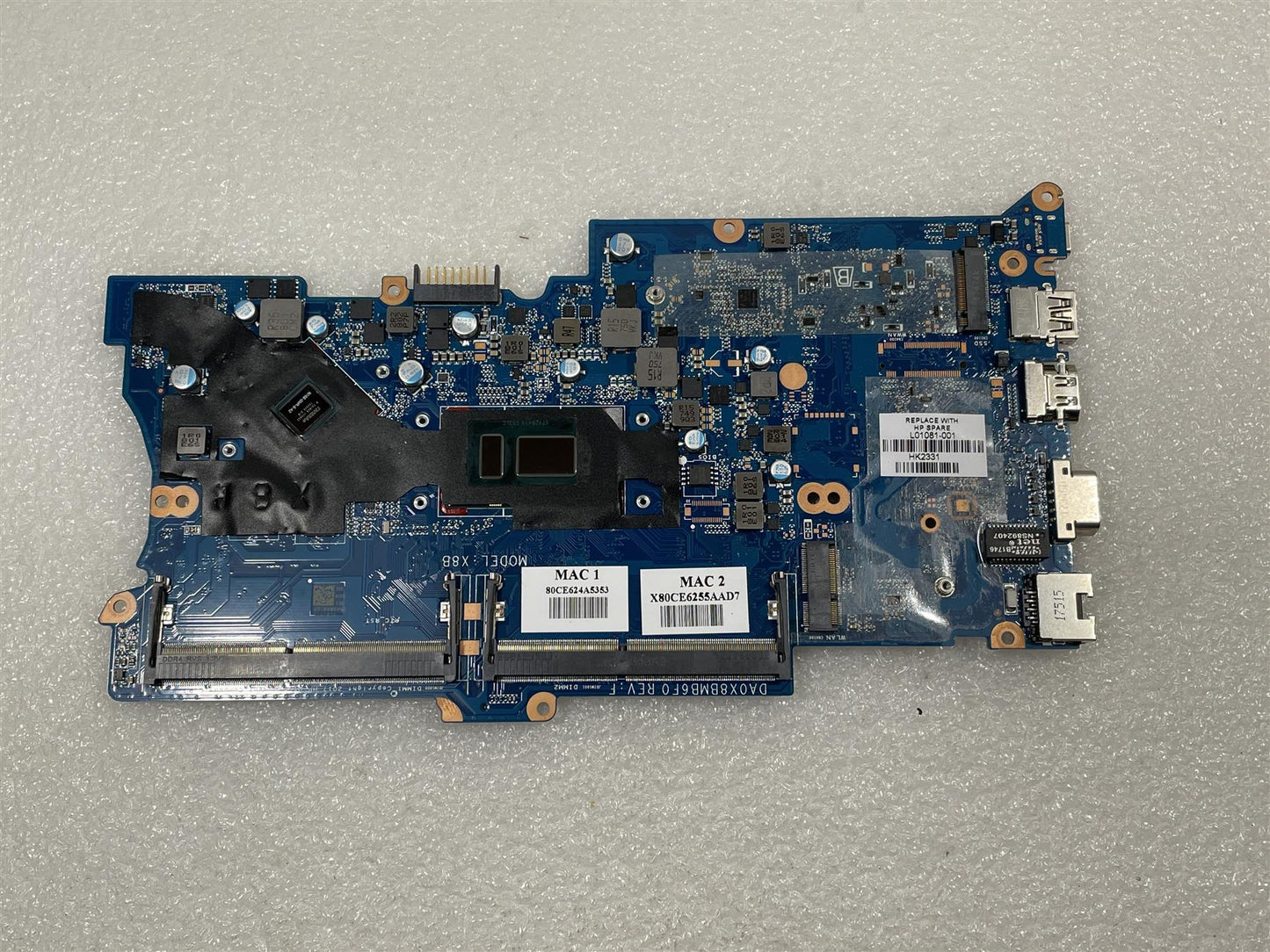 For ProBook 440 G5 L01081-001 601 Motherboard Intel Core - We are sending L01079