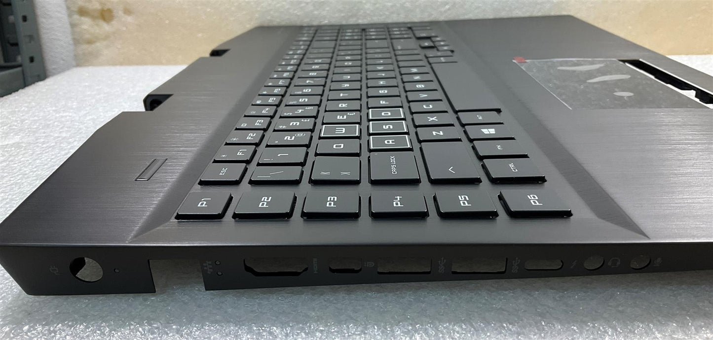 HP Omen 17-CB L63808-131 L62863-131 Portuguese Portugal Keyboard Palmrest NEW