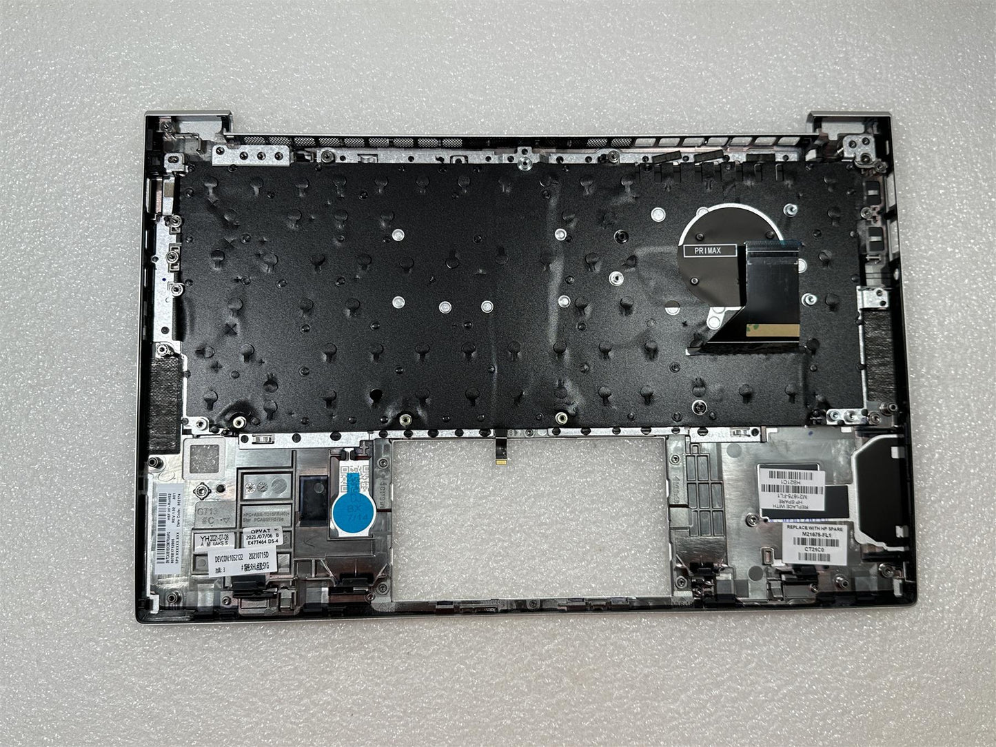 For HP EliteBook 835 G7 M21675-FL1 Czech Slovakia Palmrest Keyboard Top Cover