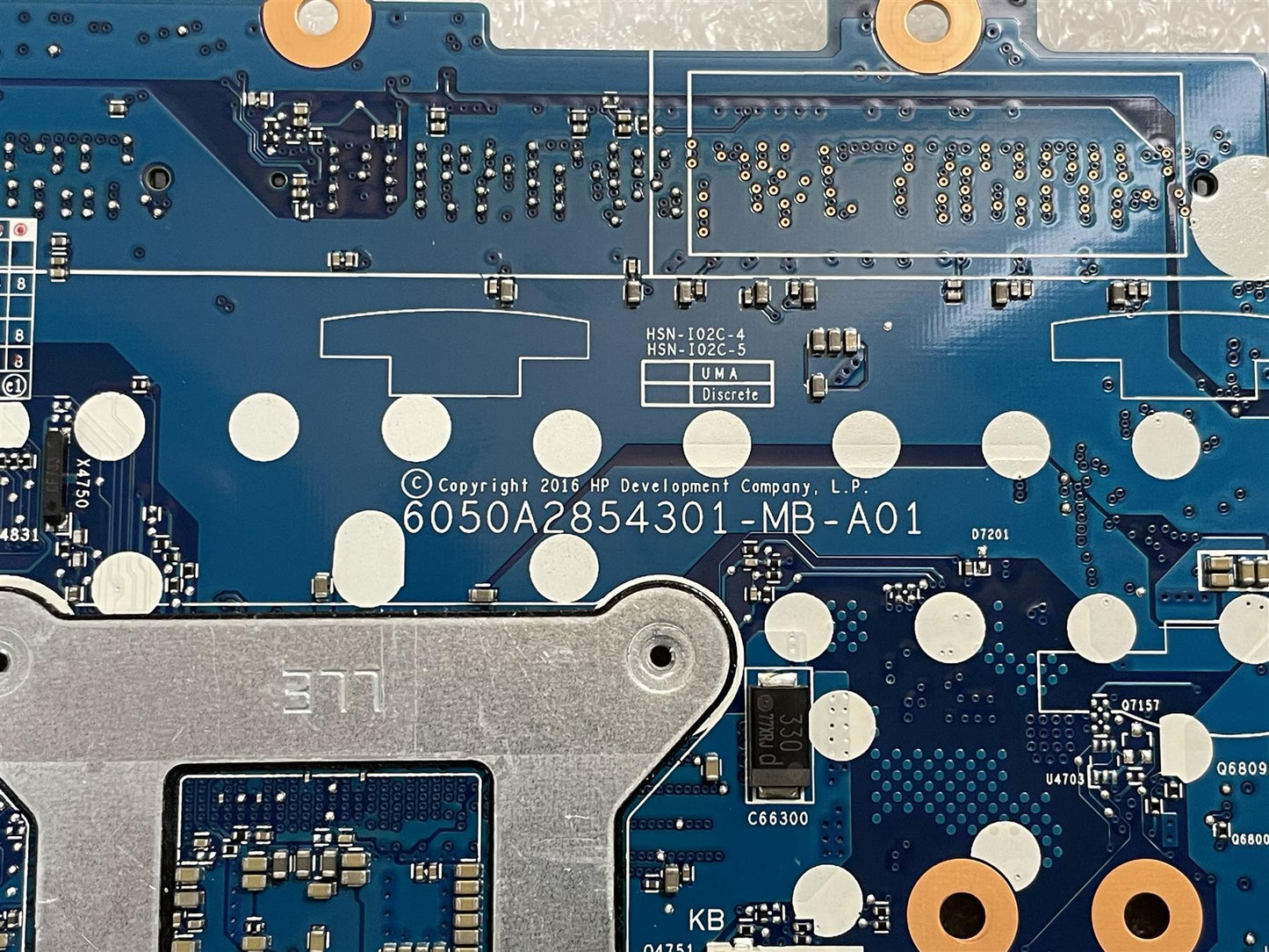 For HP ZBook 14u 15u 850 G4 Motherboard 917506-601 001 -- 917500 - READ DESC