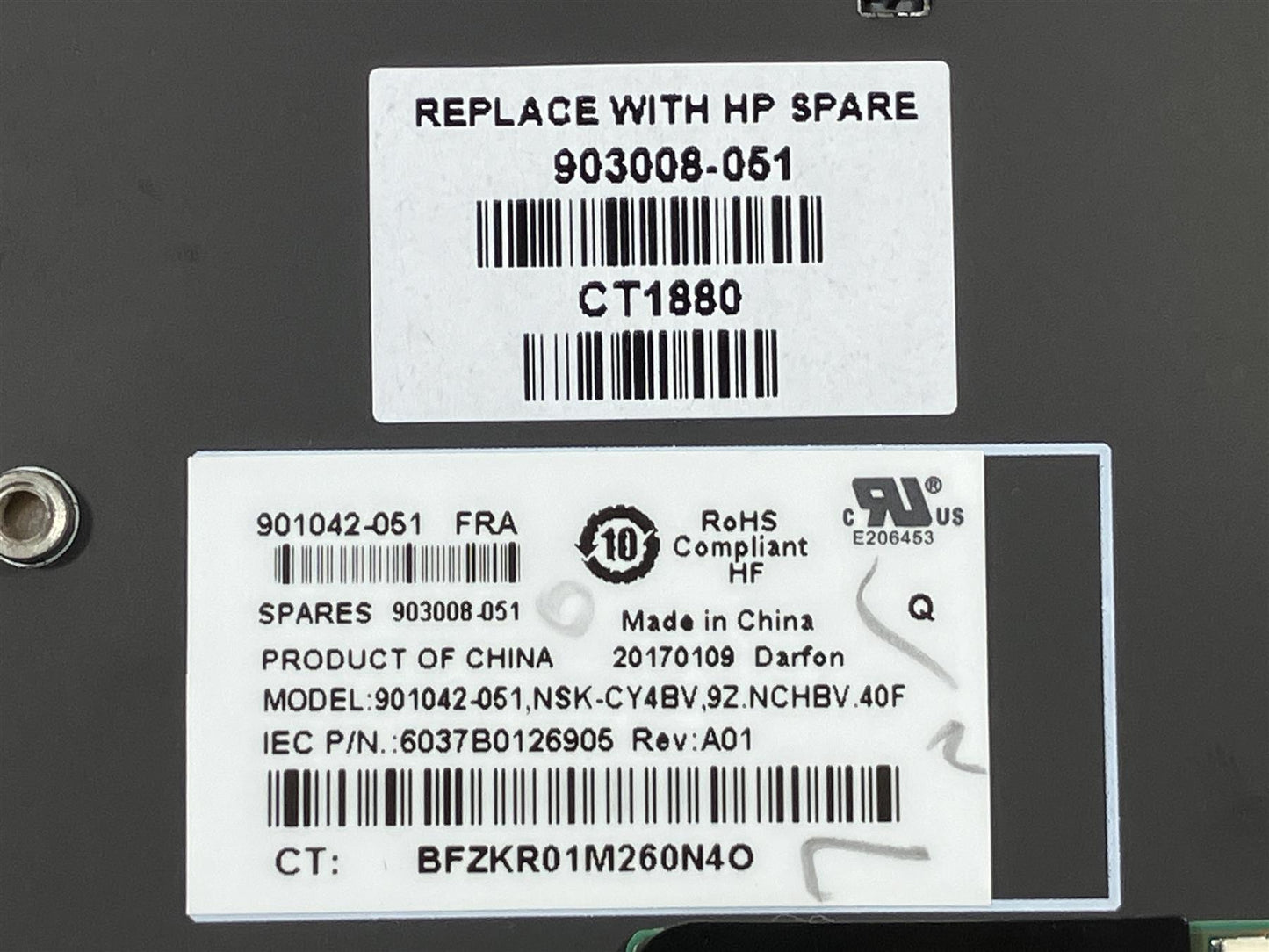 For HP EliteBook 840 848 G4 903008-051 France French FR Backlight Keyboard NEW