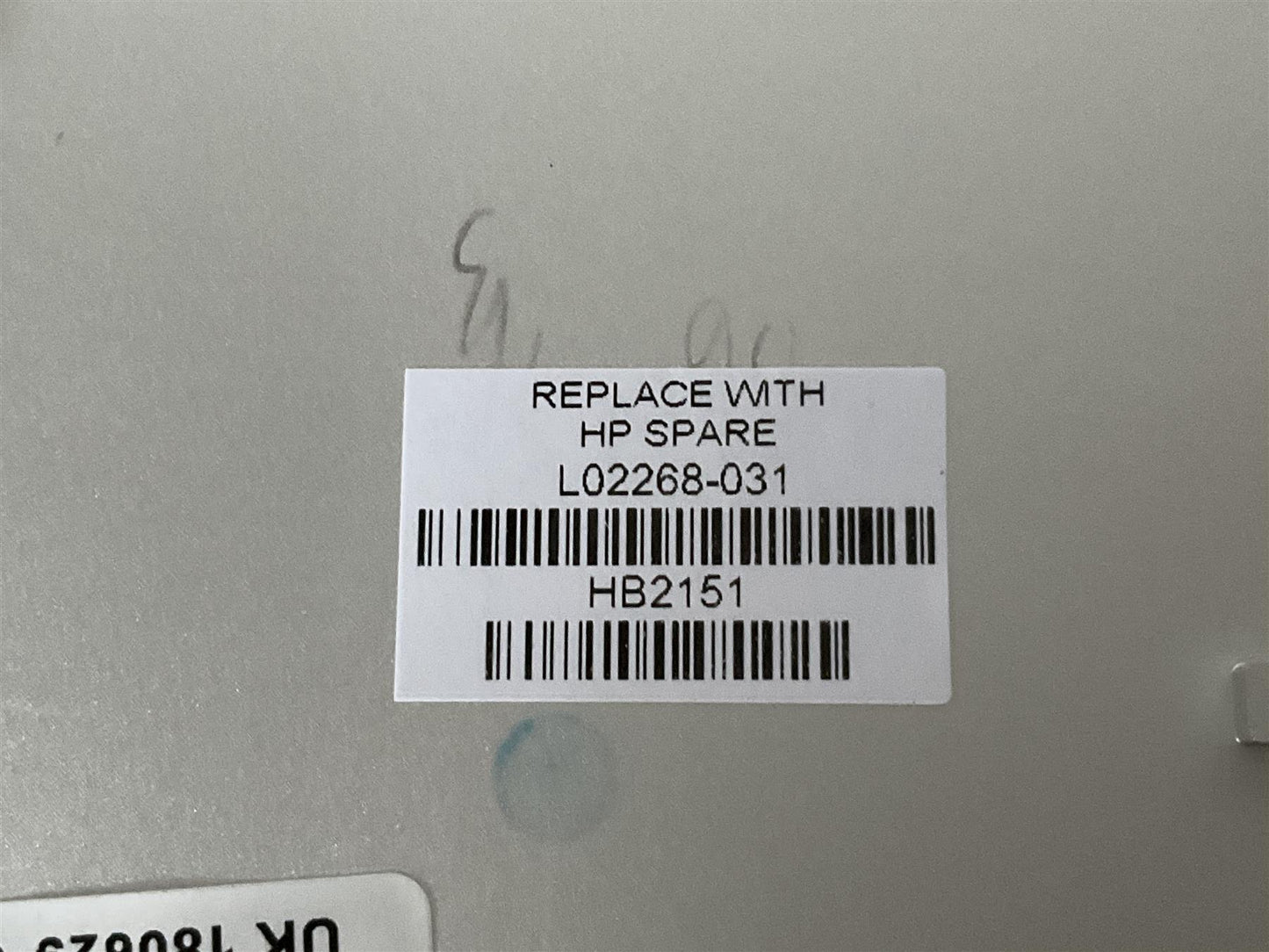 for HP EliteBook 1040 G4 L02268-031 UK English Keyboard Palmrest Top Cover NEW