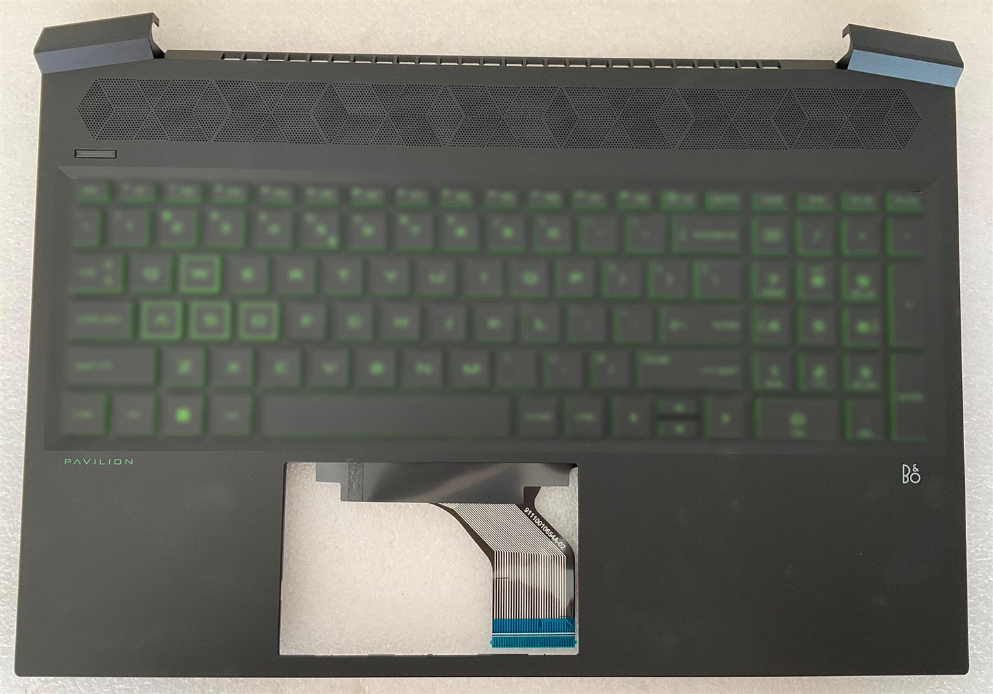 HP Pavilion Gaming 16-A 16T-A M09282-031 UK English Keyboard Palmrest Sticker