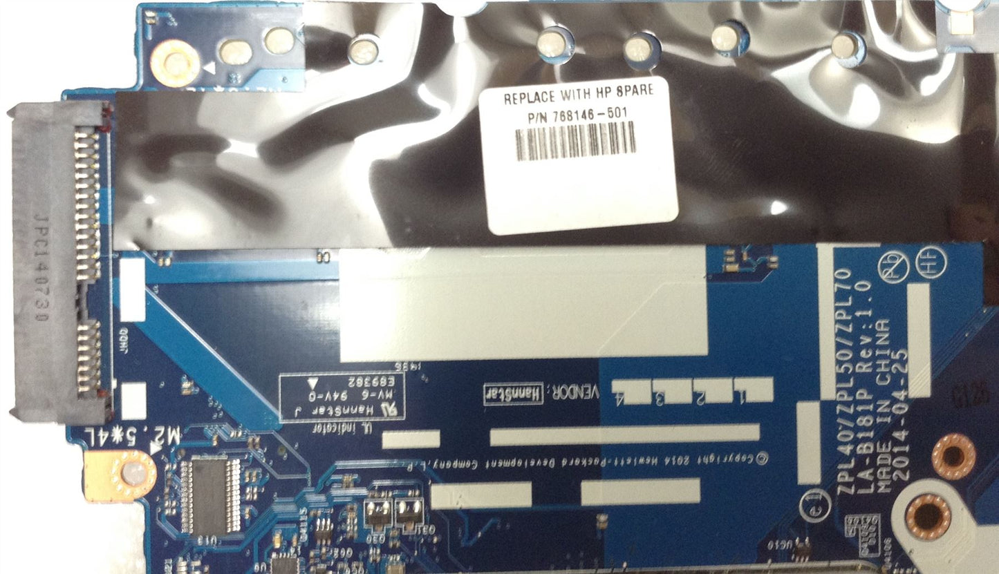 HP ProBook 450 G2 Laptop Intel i5-4210U UMA CPU Motherboard 768146-501 001 601