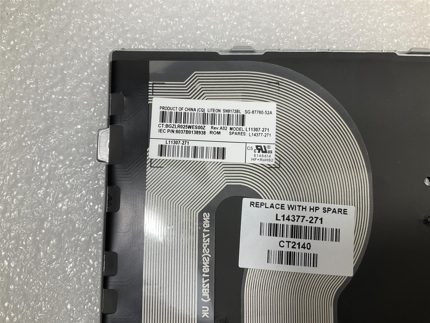 HP EliteBook 840 846 G5 G6 L14377-271 Romania Romanian Backlight Keyboard