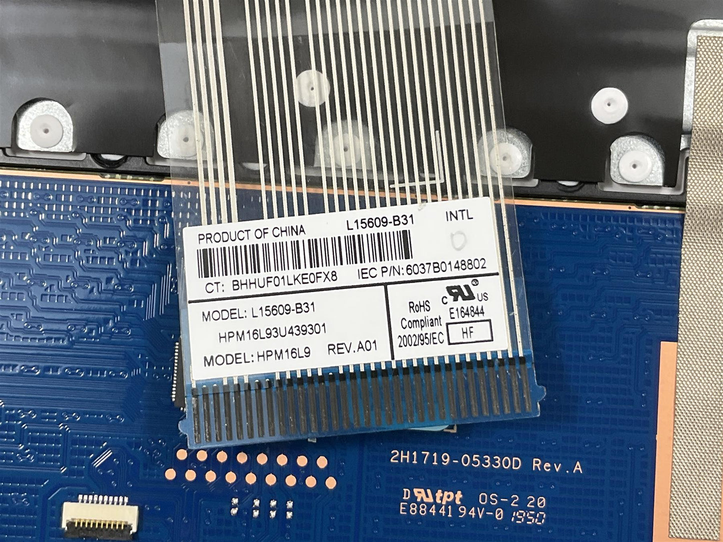 HP 14Z-DK 14S-DK 14-DK L26982-B31 L24820-B31 US International Palmrest Keyboard