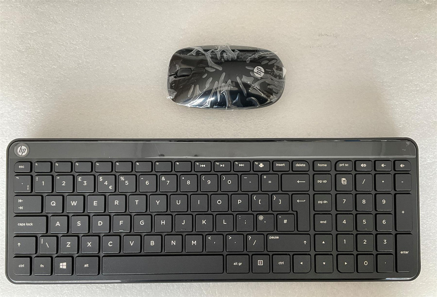 HP Yellowstone Vesuvius N9K63AV#ABU 801524-031 SK-2063 SM-2063 USB Wireless UK English Keyboard