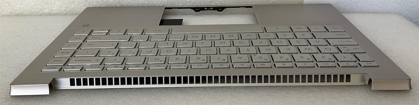 HP PAVILION 14-DV 14T-DV M24536-B31 M16661 US International Palmrest Keyboard