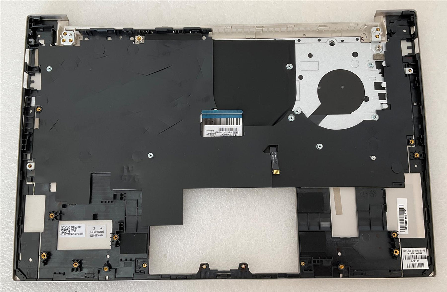 HP PAVILION 14-DV 14T-DV M24536-B31 M16661 US International Palmrest Keyboard