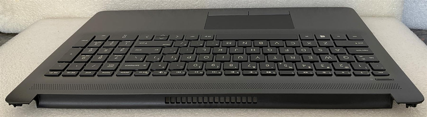 HP 15-DA 15-DB L24637-B31 L20386-B31 US International Keyboard Palmrest NEW