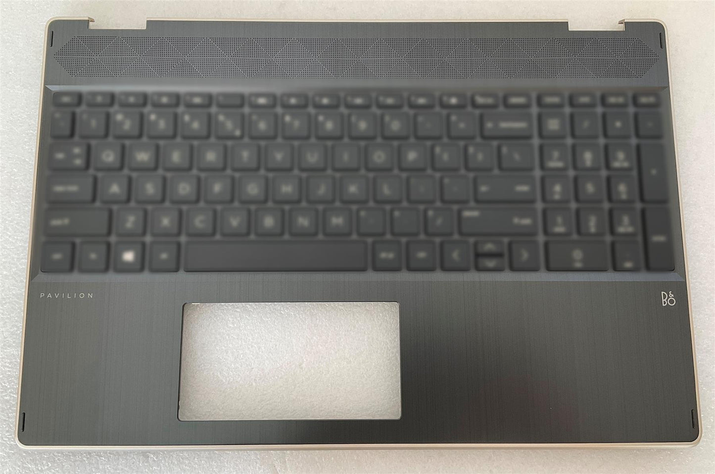 HP Pavilion 15-DQ L53079-031 L51365-031 UK English Keyboard Palmrest Sticker