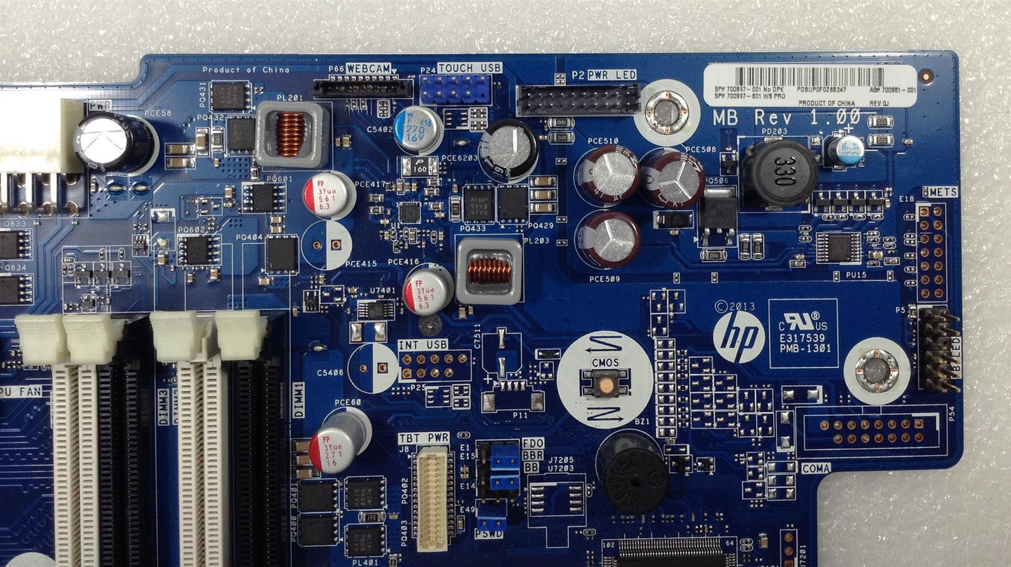 2023 JULY GELDI- - HP Promo Z1 G2 All-in-One 700997-601 C226 chipset PCIe Gen2 x16 Motherboard NEW