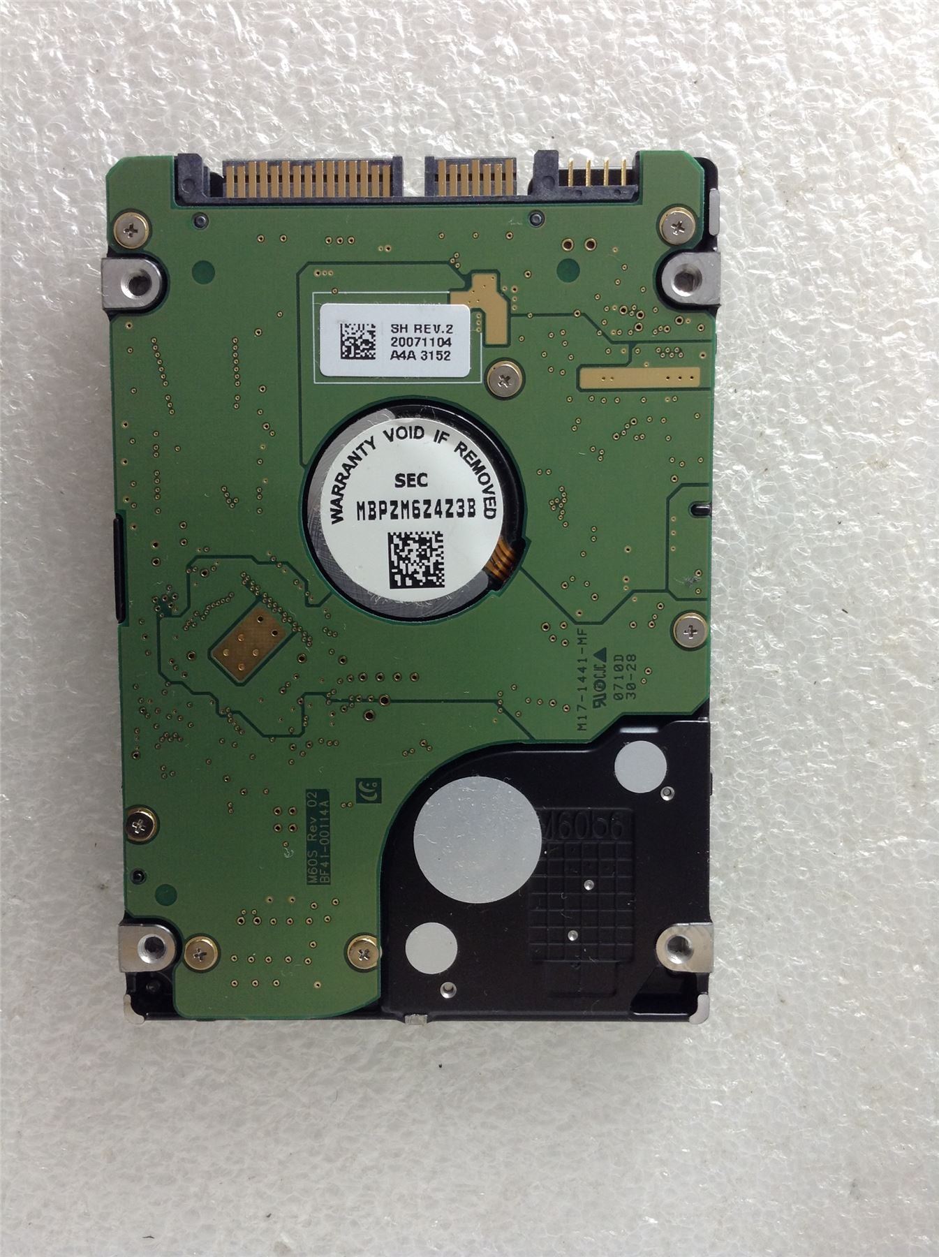 Hard Disk Drive HDD spares parts FAULTY SAMSUNG 160GB HM160JI HN160JI/SON