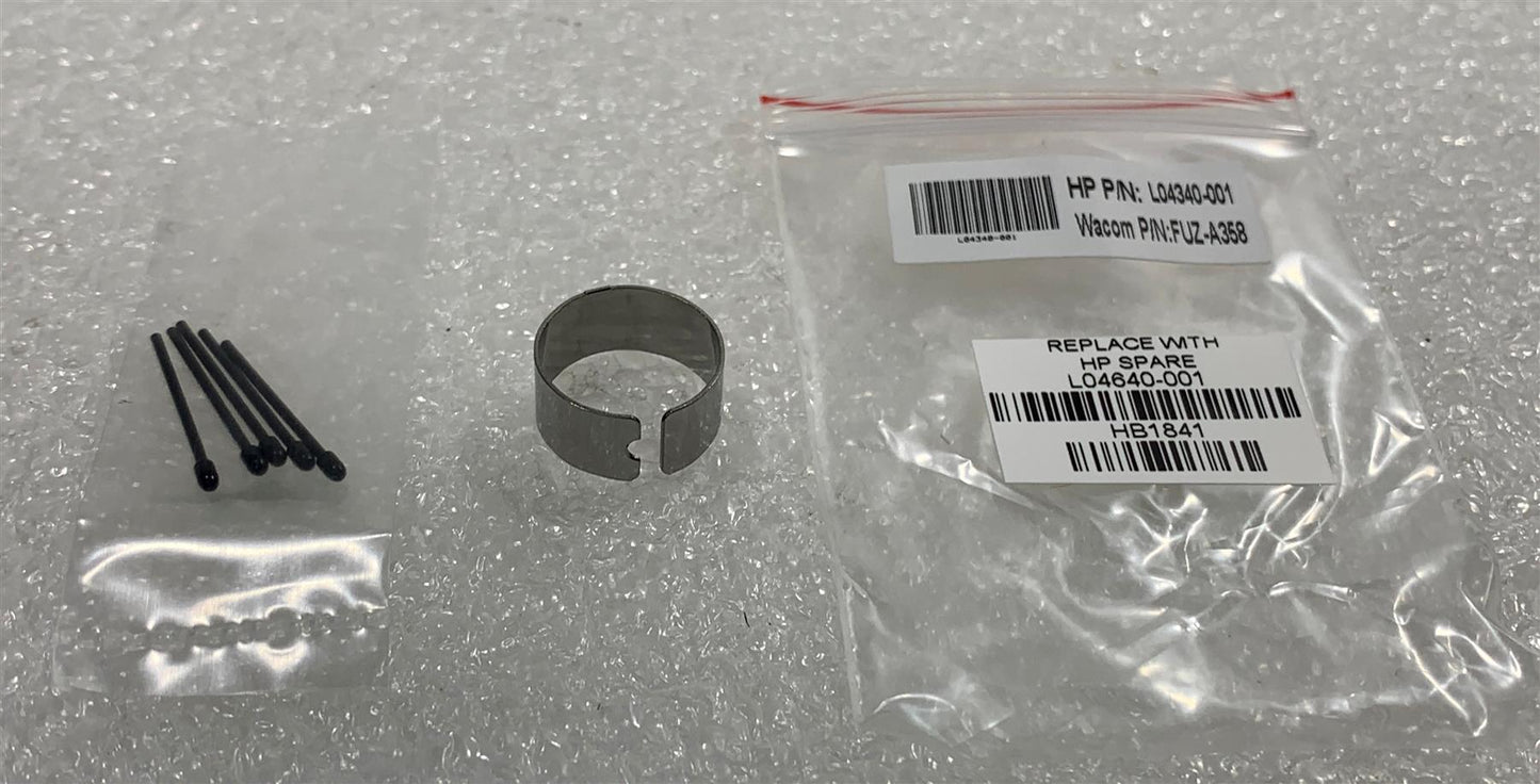 HP Chromebook x360 G1 G2 L04640-001 Pen Repair Kit With Tweezer Nib Set Genuine