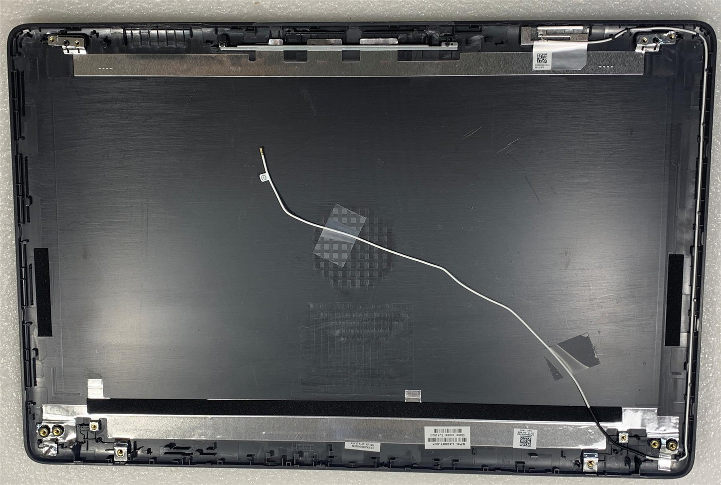 HP 255 G7 Notebook PC L49987-001 Dark Ash Silver Back Cover NEW