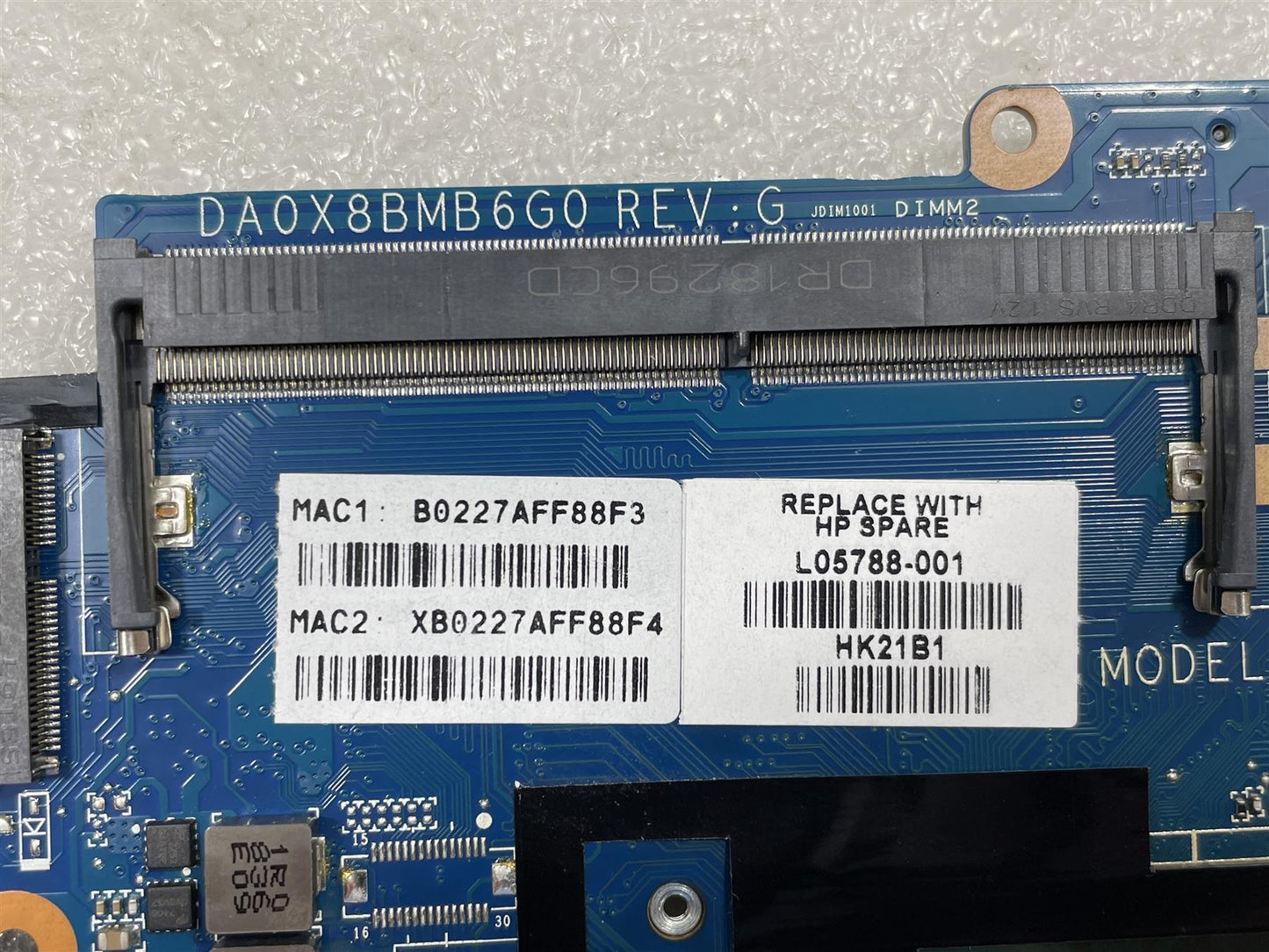 For HP ProBook 430 440 G5 L05788-001 601 Intel Core i5-7200U Motherboard NEW