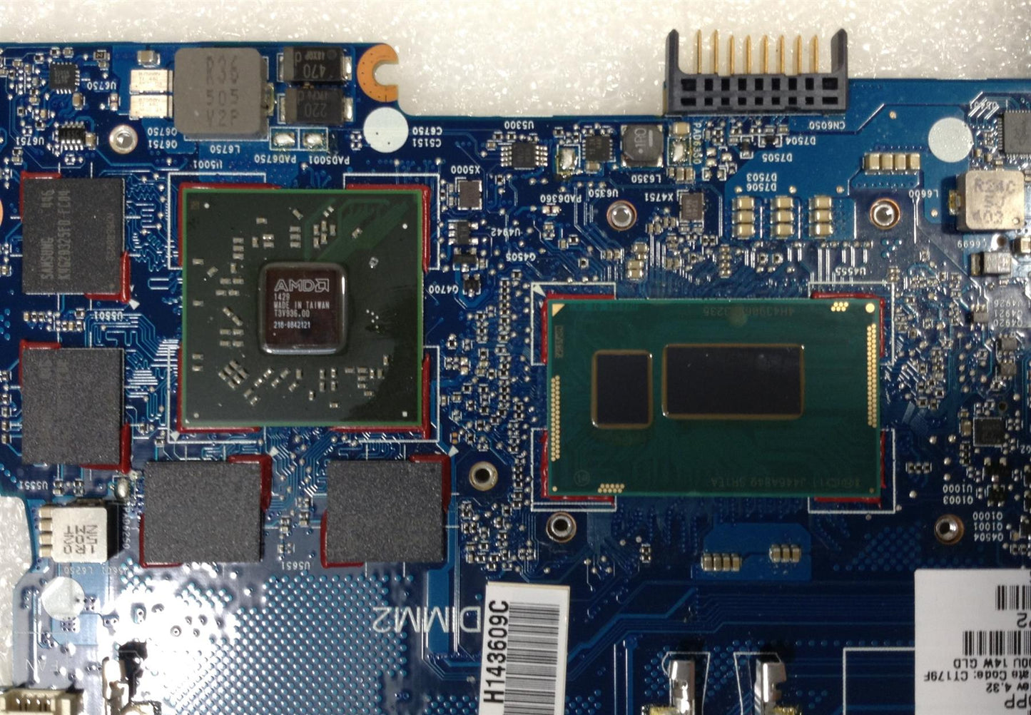 HP ZBOOK 14 802522-0C1 Motherboard 802522-001 802522 501 601 PCNB i7-4600U 14W