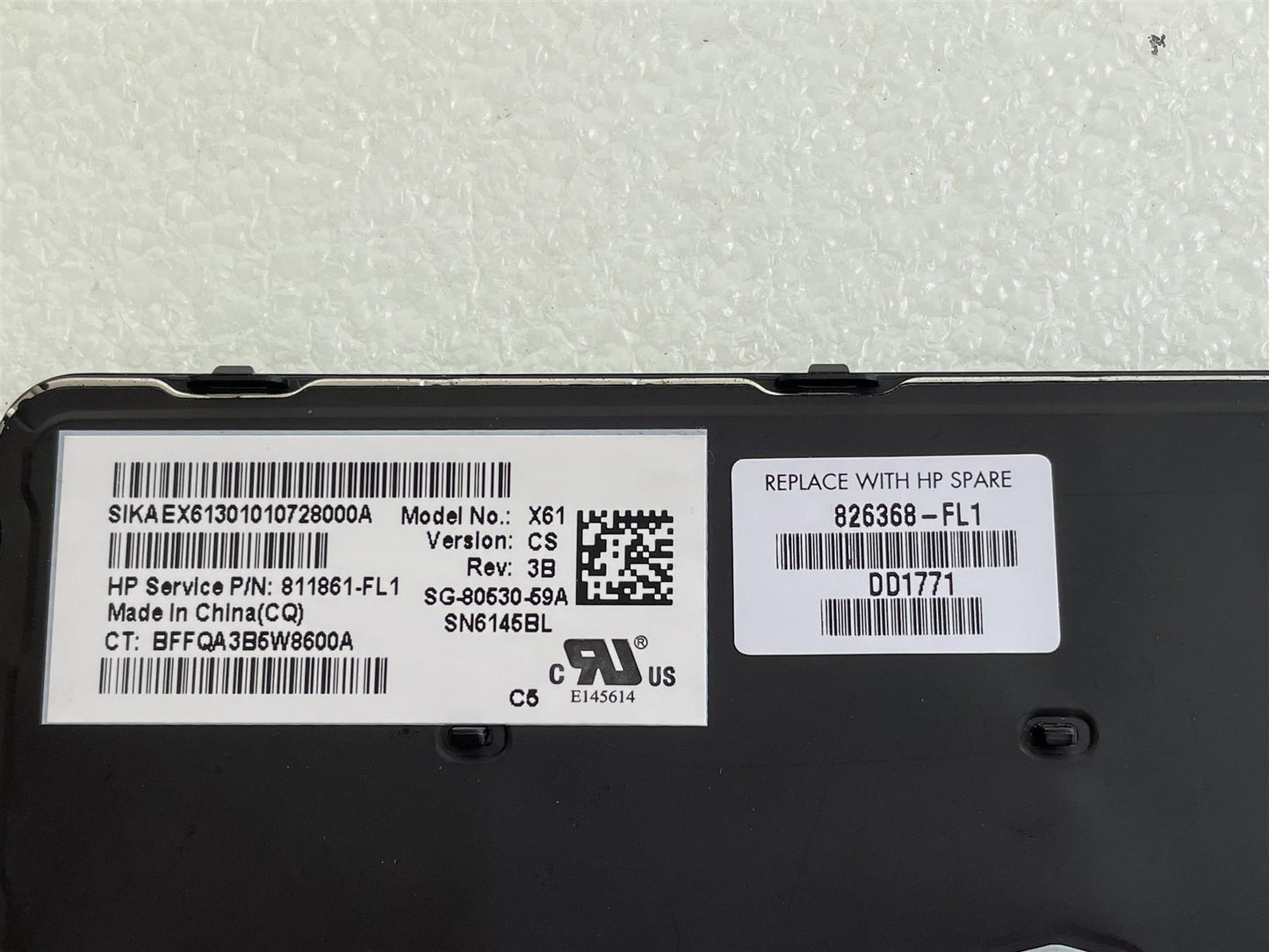 For HP ProBook 430 440 G3 826368-FL1 Keyboard Czech Slovakia Genuine NEW