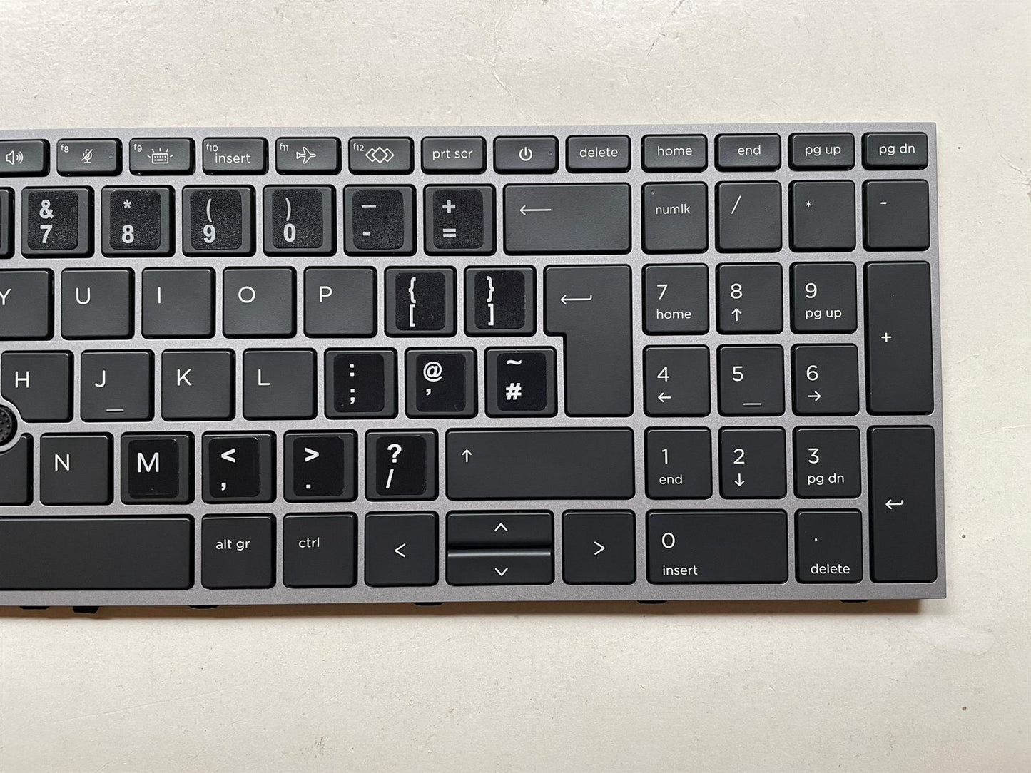 for HP Zbook 15 G7 G8 M17095-031 M23124-031 UK English Keyboard With Stickers