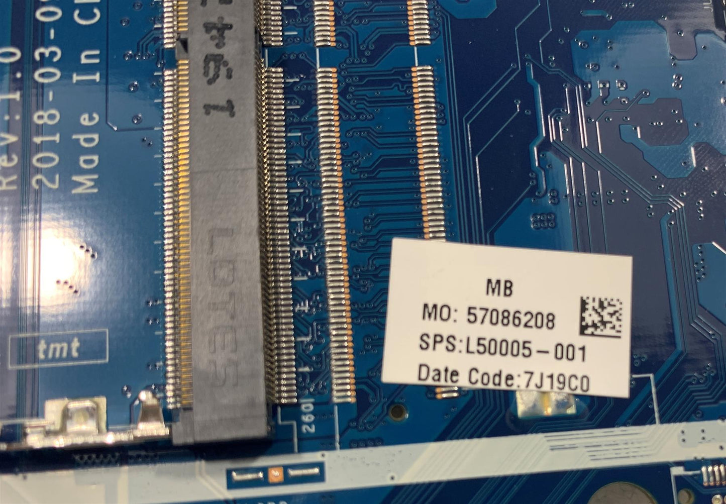 HP 255 G7 Notebook PC L50005-001 L50005-601 AMD A6-9225 Motherboard Genuine NEW