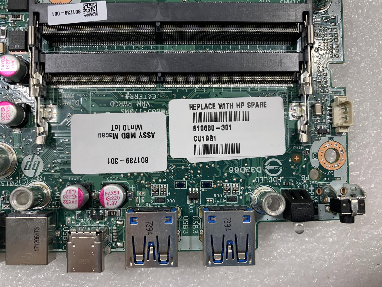 for HP MP9 G2 Retail System 810660-301 401 601 001 ( also for 801739 810660 801739-001 810660-001 801739-601 810660-601 ) Intel LGA 1151 Motherboard NEW
