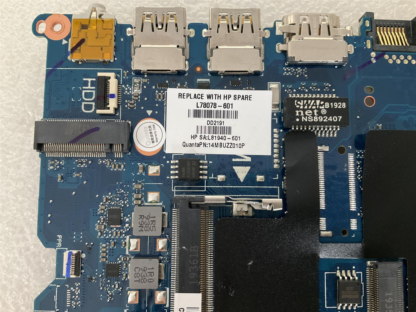 for HP Probook 440 450 G7 78078-601 L81940 Intel I3-10110U DSC MX130 Motherboard