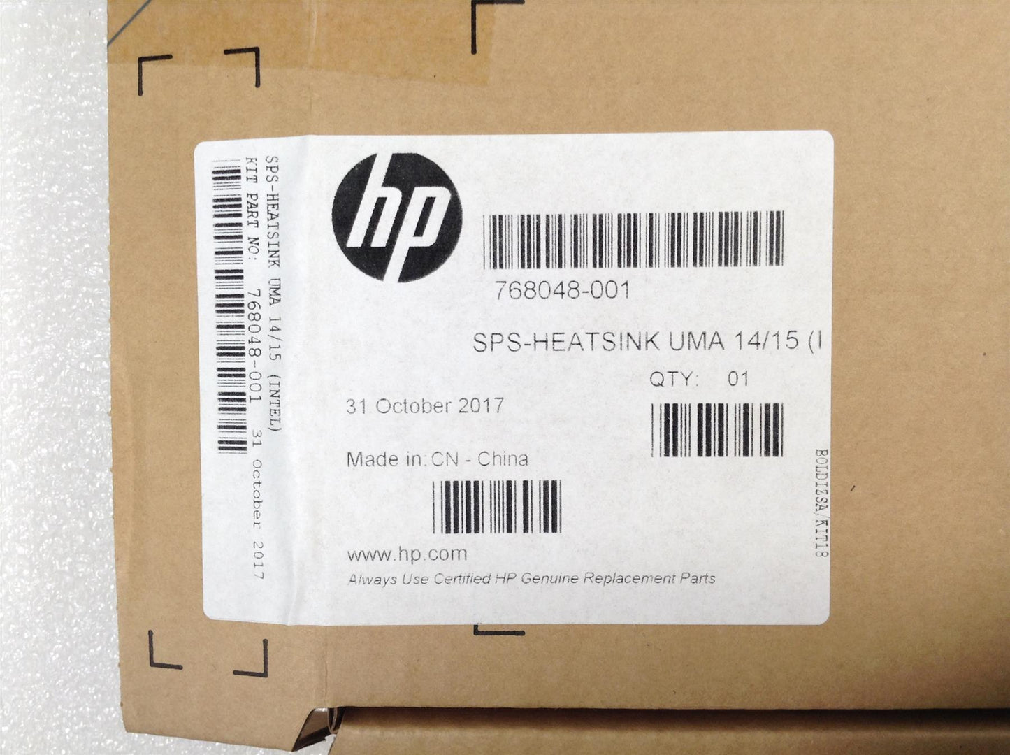 Hp Probook 440/450 768048-001 CPU Processor Heatsink Cooler Thermal Module NEW