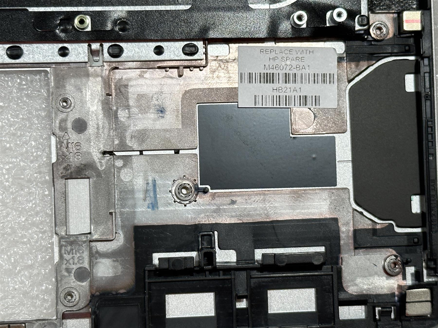 For HP EliteBook x360 830 G8 M46072-BA1 Slovenian Palmrest Keyboard Top Cover We are sending M46073-BA1