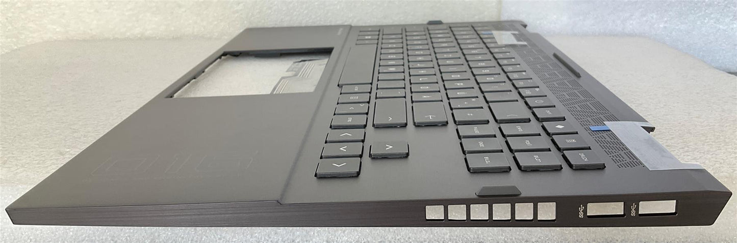 For HP OMEN 16-C M76273-041 M57199-041 German GR Keyboard Palmrest Genuine NEW