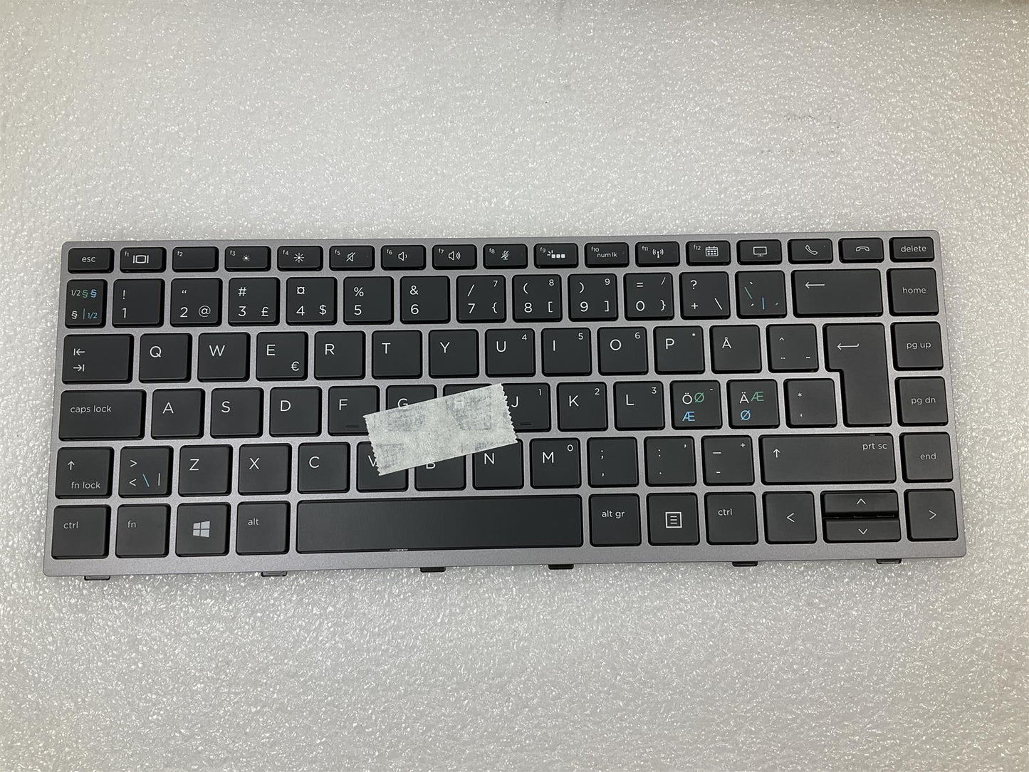 for HP ZBook 14u G5 G6 L15540-DH1 Danish Finnish Norwegian Backlight Keyboard