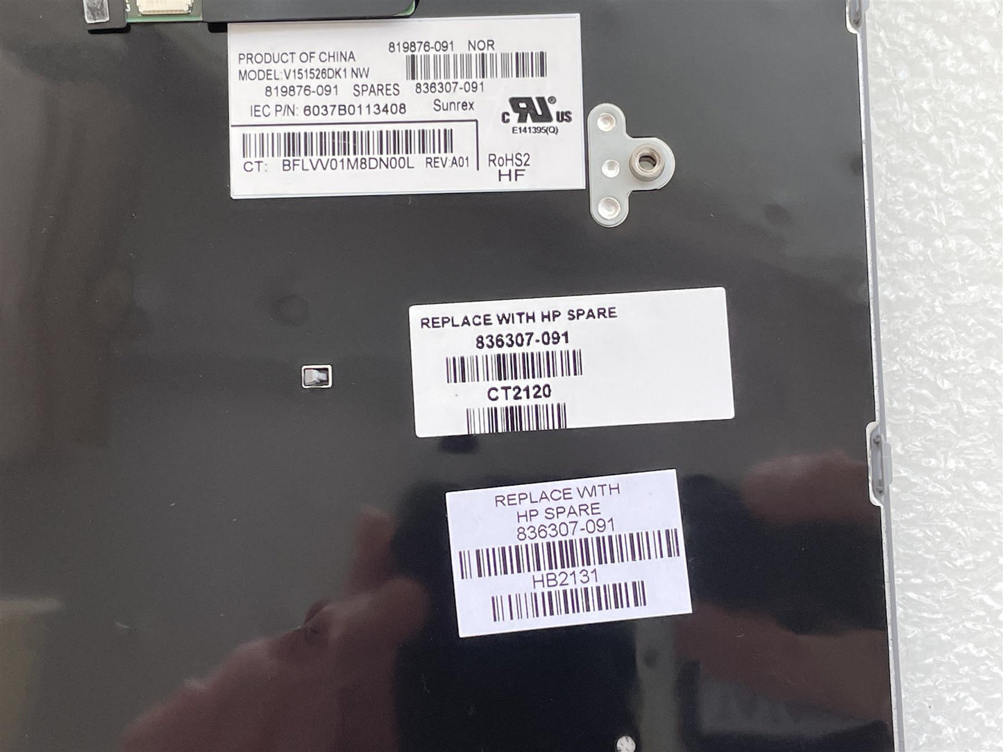 For HP EliteBook 840 G4 848 745 G3 840r G4 836307-091 Keyboard Norvegian