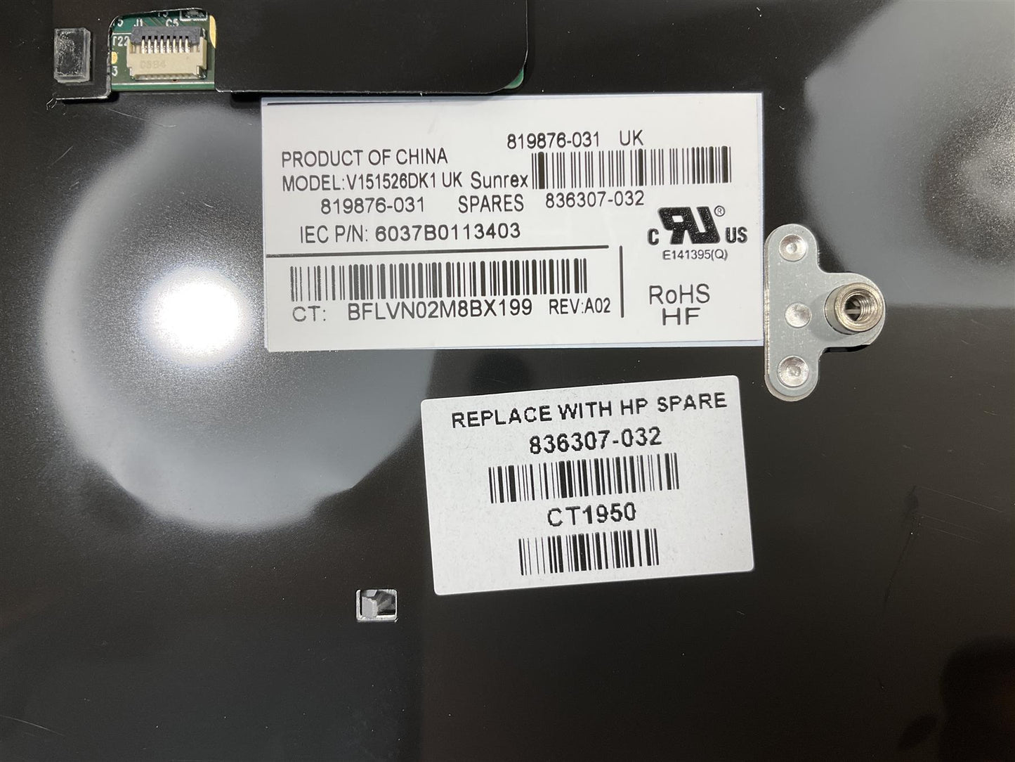 HP EliteBook 840 840r 848 G4 836307-032 British English UK Keyboard Genuine NEW