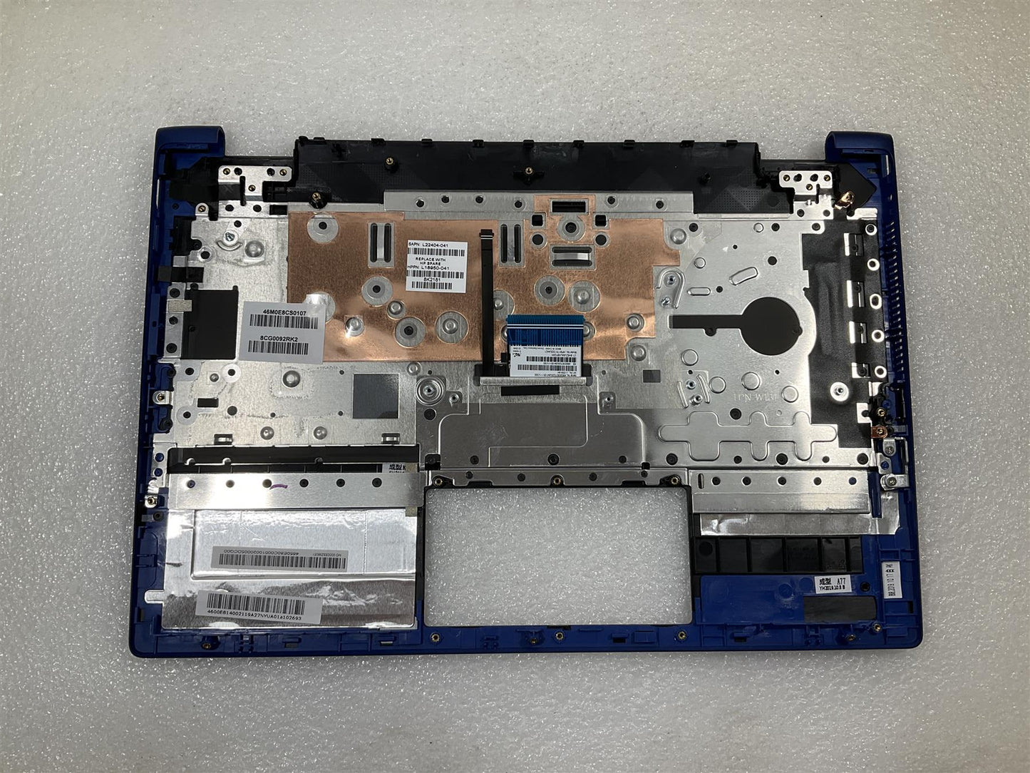 HP 14M-CD 14-CD 14T-CD 14Q-CD L22404-041 L18950-041 German GR Palmrest Keyboard