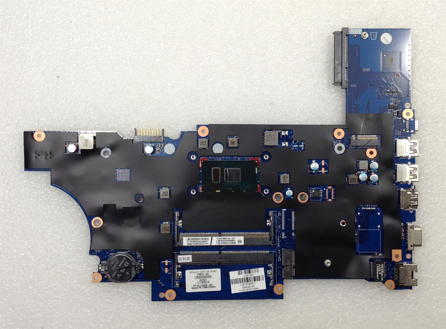 HP ProBook 450 G5 L00822-001 L00822-601 Cel 3865U With UMA (sending L00827-001 i3 UMA better faster CPU ) Motherboard NEW