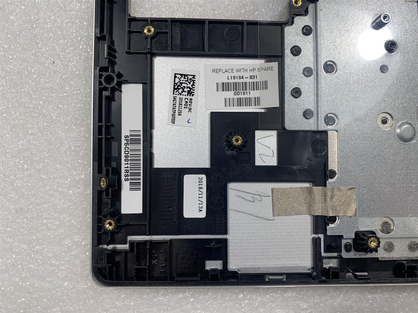 HP Pavilion 14-CE L26427-B31 L19194-B31 International US Keyboad Layout Palmrest
