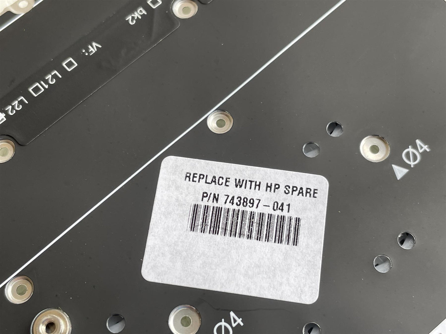 For HP Spectre 13 Pro Ultrabook 743897-041 Keyboard German Genuine Original NEW