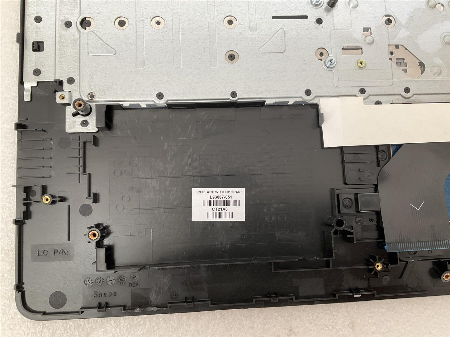 For HP 17-CA 17-BY M02254-051 L93687-051 French FR Palmrest Keyboard Genuine NEW