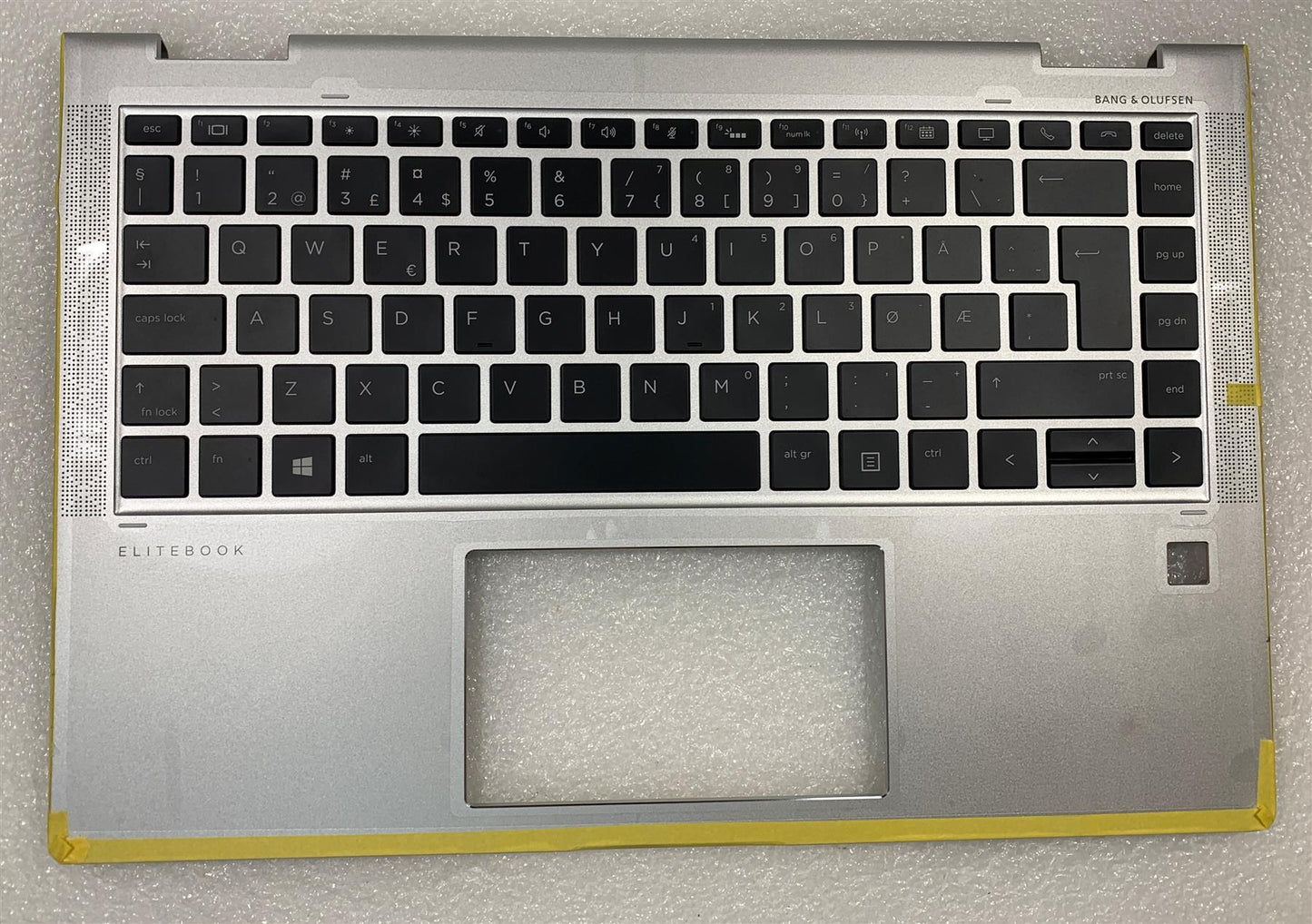 HP EliteBook x360 1040 G5 L41040-091 compatible L41041-091 Norwegian Keyboard Palmrest Norway Norse