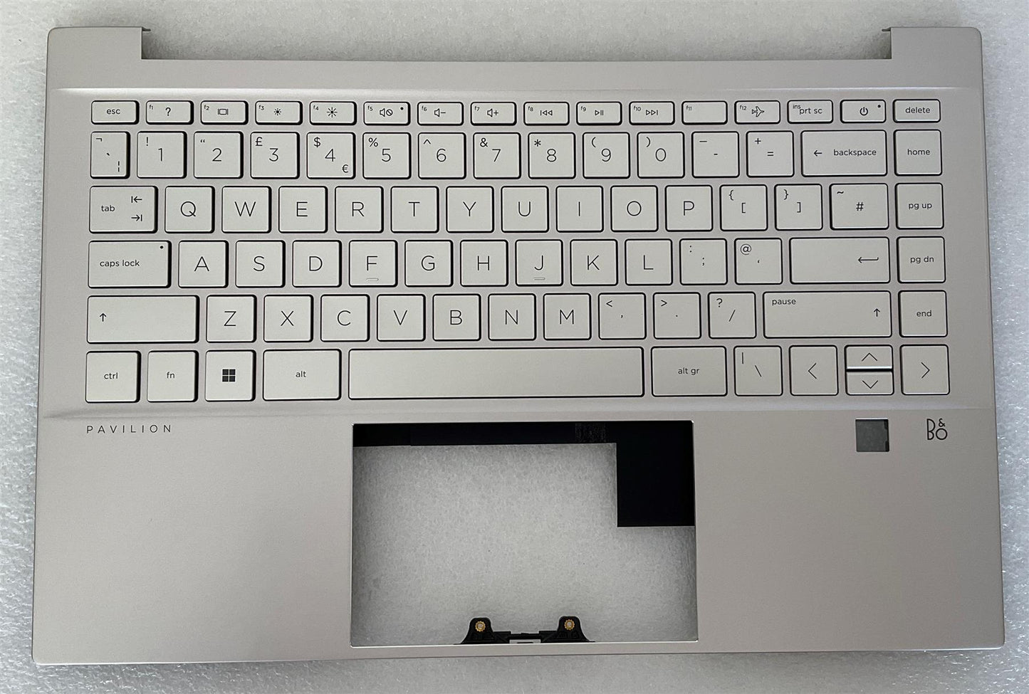 HP Pavilion 14-DV HP Pavilion 14-DV0595SA M24537-031 M16662-031 UK English Keyboard Palmrest Genuine NEW