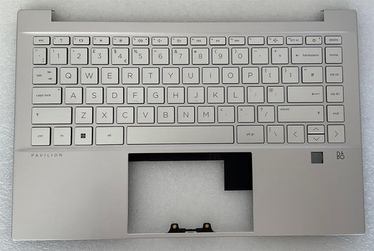HP Pavilion 14-DV HP Pavilion 14-DV0595SA M24537-031 M16662-031 UK English Keyboard Palmrest Genuine NEW