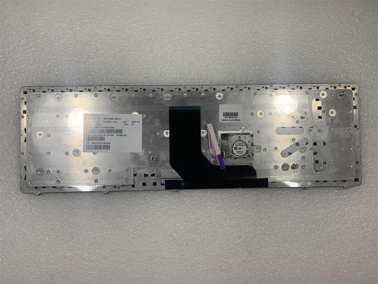Genuine HP EliteBook 8570p 8570 Laptop Notebook 701986-B31 English Keyboard Brand NEW
