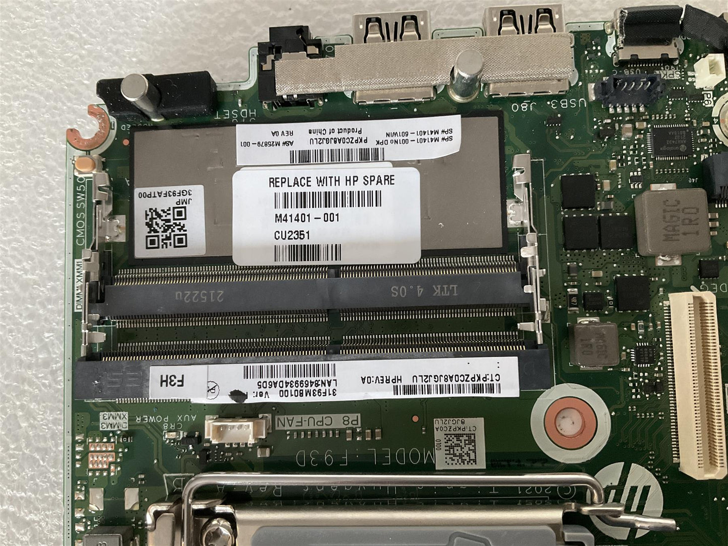 for HP EliteDesk 800 G8 DM M41401-001 Intel LGA1200 CPU Socket Motherboard NEW