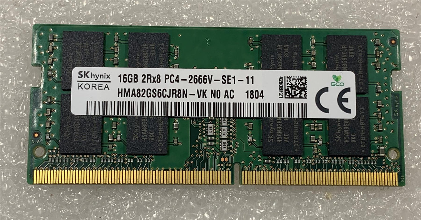 A102 HP L42761-001 SK Hynix HMA82GS6CJR8N-VK Ram Memory DDR4 16 GB PC4 2666 MHz NEW